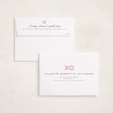 "XO Hearts" - Valentine's Day Cards in Snow by Alethea and Ruth - FREE Recipient Addressing