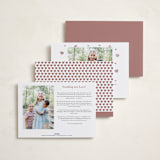 "Classic Heart Frame" - Valentine's Day Cards in Cloud by Heather Schertzer - Back of Card Options