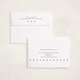 "Mini Hearts Frame" - Valentine's Day Cards in Lily by Stacey Meacham - FREE Recipient Addressing