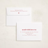 "love period" - Valentine's Day Cards in Cotton by Stacey Meacham - FREE Recipient Addressing
