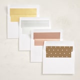 "Tiny Heart" - Valentine's Day Cards in Caramel by Ani Somi - Envelope Liner Options