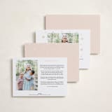 "Meet our New Valentine" - Valentine's Day Cards in Blush by Stacy Maalouf - Back of Card Options