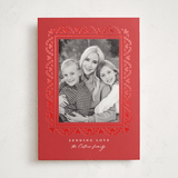 "Fancy Frame" - Valentine's Day Cards in Cherry by Laura Hankins - Front