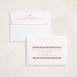 "Fancy Frame" - Valentine's Day Cards in Cherry by Laura Hankins - FREE Recipient Addressing