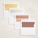"Doodle Announcement" - Valentine's Day Cards in Rose by Stacy Maalouf - Envelope Liner Options