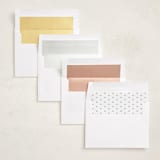 "Love Text" - Valentine's Day Cards in Vanilla by Gwen Bedat - Envelope Liner Options