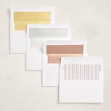 "Valentine Stack" - Valentine's Day Cards in Kisses by Pixel and Hank - Envelope Liner Options