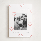 "lovely contours" - Valentine's Day Cards in Heart by Sumak Studio - Front
