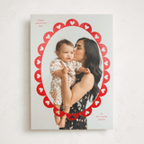 "Scallop Heart Frame" - Valentine's Day Cards in Heart by Baumbirdy - Front