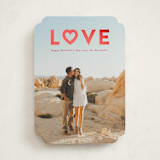 "Love Heart" - Valentine's Day Cards in Rose by Angela Garrick - Front