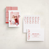 "Valentine Vibes" - Valentine's Day Cards in Cherry by Megan Cash - Assembled
