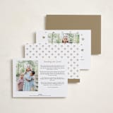 "Heart "O"" - Valentine's Day Cards in Marshmallow by Angela Garrick - Back of Card Options