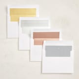 "Simply in Love" - Valentine's Day Cards in Snow by Claudio A. Silva - Envelope Liner Options