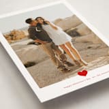 "Minimal heart" - Valentine's Day Cards in Strawberry by Stacey Meacham - Detail