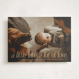 "A lot of love" - Valentine's Day Cards in Marshmallow by Heather Schertzer - Front