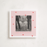 "Confetti Hearts" - Valentine's Day Cards in Petal by Angela Garrick - Front