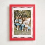 "Framed in Hearts" - Valentine's Day Cards in Cherry by Emily Sabol Goss - Front