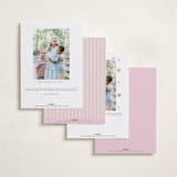 "Sweet and Preppy" - Valentine's Day Cards in Rose by Catherine Culvenor - Back of Card Options