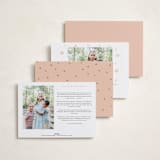 "On The Side" - Valentine's Day Cards in Petal by Vera Lim - Back of Card Options