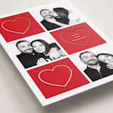 "Heart Grid" - Valentine's Day Cards in Love by Ilene Guy - Detail