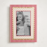 "Pattern on Pattern" - Valentine's Day Cards in Cherry Soda by Ashlee Townsend - Front