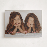 "Sending lots of love" - Valentine's Day Cards in Cloud by Lea Delaveris - Front