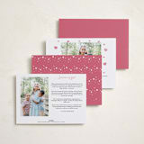 "Sending lots of love" - Valentine's Day Cards in Cloud by Lea Delaveris - Back of Card Options