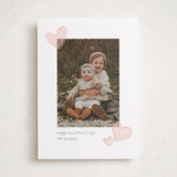 "Painterly hearts" - Valentine's Day Cards in Winter Rose by Creo Study - Front