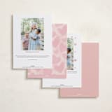 "Painterly hearts" - Valentine's Day Cards in Winter Rose by Creo Study - Back of Card Options