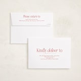 "Love to be Late" - Valentine's Day Cards in Apple by Jackie Crawford - FREE Recipient Addressing