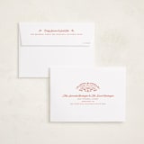 "Hearts" - Valentine's Day Cards in Ruby by Becky Nimoy - FREE Recipient Addressing