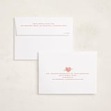 "Sweet Frame" - Valentine's Day Cards in Pomegranate by Shari Margolin - FREE Recipient Addressing