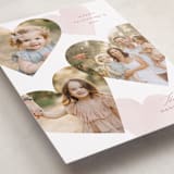 "Tossed Hearts" - Valentine's Day Cards in Blush by Pixel and Hank - Detail