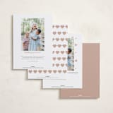 "Heart Garland" - Valentine's Day Cards in Opal by Heather Schertzer - Back of Card Options