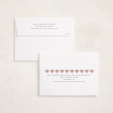 "Heart Garland" - Valentine's Day Cards in Opal by Heather Schertzer - FREE Recipient Addressing