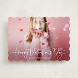 "Sweet Script" - Valentine's Day Cards in White Chocolate by Hooray Creative - Front