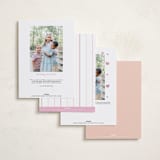 "Moderne" - Valentine's Day Cards in Pinks by Ellen Schlegelmilch - Back of Card Options