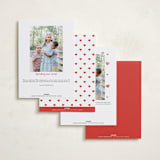 "Clipped" - Valentine's Day Cards in Rose by Paula Pecevich - Back of Card Options