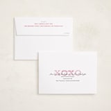 "Valentine Photo Strip" - Valentine's Day Cards in Snow by Ilene Guy - FREE Recipient Addressing