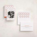 "handdrawn wavy border" - Valentine's Day Cards in Cotton by Cass Loh - Assembled