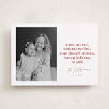 "Delayed Poem" - Valentine's Day Cards in Candy Hearts by Robert and Stella - Front