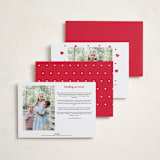 "merry valentine's" - Valentine's Day Cards in Rose by Lori Wemple - Back of Card Options