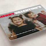 "merry valentine's" - Valentine's Day Cards in Rose by Lori Wemple - Detail