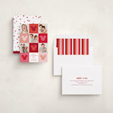 "Vibrant Disney Mickey" - Valentine's Day Cards in Cranberry by Ellen Schlegelmilch - Assembled