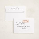 "Postage" - Valentine's Day Cards in Rouge by Jennifer Lew - FREE Recipient Addressing