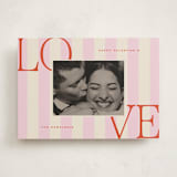 "l o v e" - Valentine's Day Cards in Bubblegum by Ellen Schlegelmilch - Front