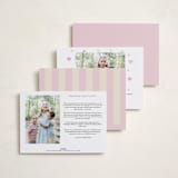 "l o v e" - Valentine's Day Cards in Bubblegum by Ellen Schlegelmilch - Back of Card Options