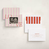 "l o v e" - Valentine's Day Cards in Bubblegum by Ellen Schlegelmilch - Assembled