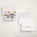 "Color Hearts" - Valentine's Day Cards in Rainbow by Kelly Watkins - Assembled