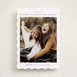 "Frame of Happiness" - Valentine's Day Cards in Snow by Chris Griffith - Front